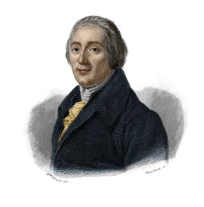 Portrait of Etienne Delessert (1735-1816) banker and industrial francais in Portraits et histoire des hommes utile: hommes et femmes de tous pays et de tous conditions, qui ont acquis des droits à la recognition des hommes published and propagated by the