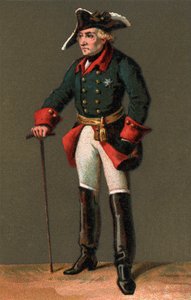 Portrait of FREDERICK II (1712-1786) Known as Frederick the Great King of Prussia