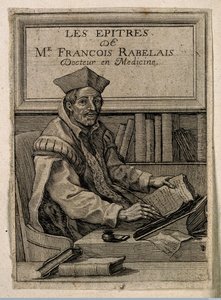 Portrait of Francois Rabelais by Anonymous Anonymous