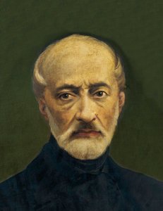 Portrait of Giuseppe Mazzini, Italian Politician and Nationalist