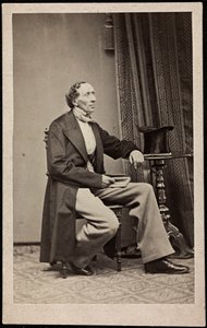 Portrait of Hans Christian Andersen (1805-1875)