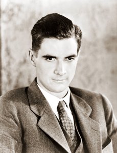 Portrait of Howard Robard Hughes in 1934. American film producer and industrialist. 1905-1976