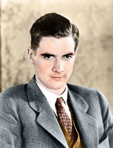 Portrait of Howard Robard Hughes in 1934. American industrialist and producer. 1905 - 1976. by Anonymous Anonymous