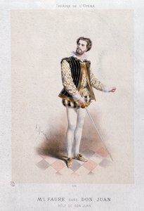 Portrait of Jean Baptiste Faure as Don Giovanni (1866)