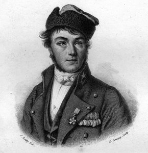 Portrait of Louis Brune (1807-1843), rescuer from Rouen