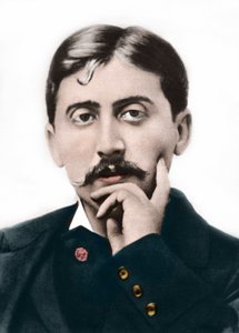 Portrait of Marcel Proust (1871-1922), French writer around 1900 by Anonymous Anonymous