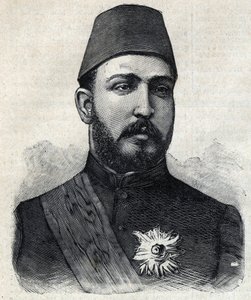 Portrait of Muhammad Tawfiq (or Mohammed Tawfik)