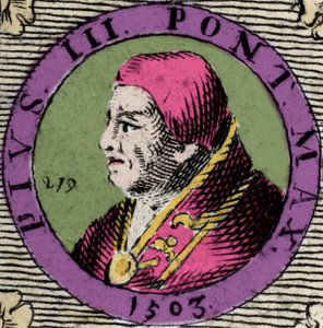 Portrait of Pius III, Francesco Todeschini Piccolomini by Anonymous Anonymous