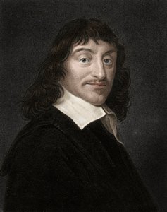 Portrait of Rene Descartes (1596-1650), French philosopher and writer