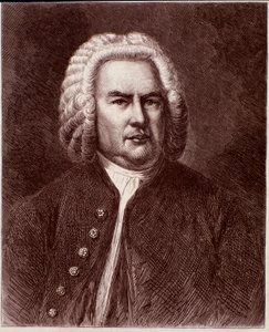 Portrait of German Composer Johann Sebastian Bach (Engraving) by Anonymous Anonymous