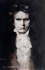 Portrait of Ludwig van Beethoven