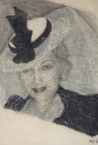 Portrait of the Actress Lyubov Orlova by Anonymous Anonymous