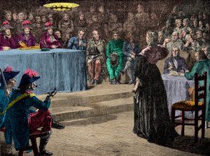 Queen Marie Antoinette before the Revolutionary Court October 4