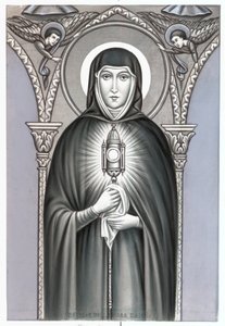 Representation of Saint Claire of Assisi by Anonymous Anonymous