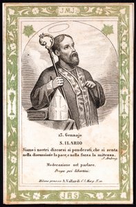 Representation of Saint Hilaire by Anonymous Anonymous