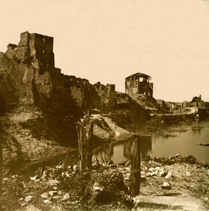 Stereoscopic Glass Plate on the First World War