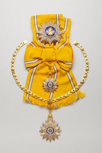 Thailand - Order of Rajamitrabbhorn: Complete Set - Plaque, Badge and Pendant