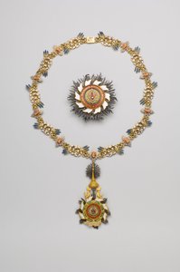 Thailand - Order of the Royal House of Chakri: plaque, necklace and pendant