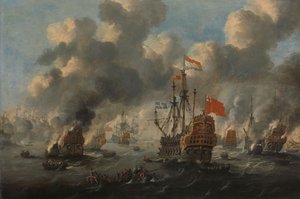 The Dutch Raid on the Medway by Anonymous Anonymous