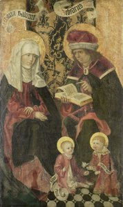 The Family of Zebedee / Angel Gabriel from an Annunciation by Anonymous Anonymous