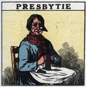 The Eye: Person Suffering from Presbyopia by Anonymous Anonymous
