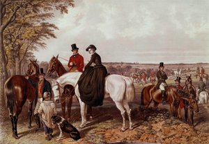 The Fox Hunt, the Encounter The Cavaliere Climbs into the Amazon by Anonymous Anonymous