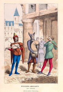 Travelling Musicians in Paris in the 15th Century by Anonymous Anonymous
