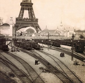 Universal Exposition of 1900 in Paris: La Gare du Champs de Mars - Private Collection by Anonymous Anonymous