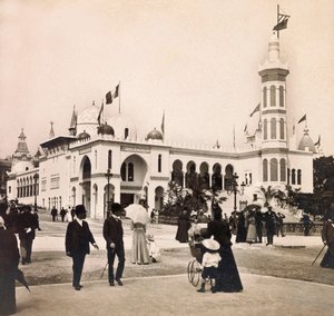 Universal Exposition of 1900 in Paris: The Palace of Algeria - private collection
