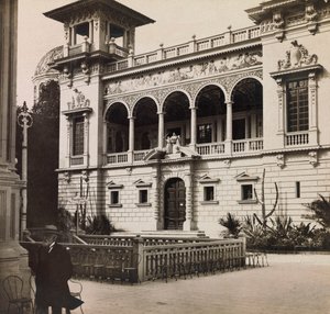 Universal Exposition of 1900 in Paris: The Pavilion of Monaco - Private collection