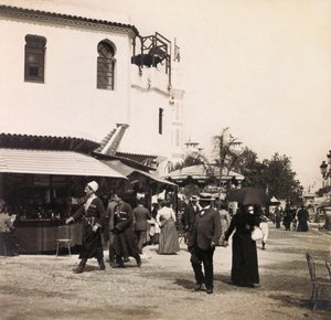 Universal Exposition of 1900 in Paris: The Street of Cairo - Private Collection by Anonymous Anonymous
