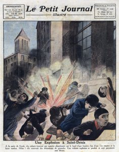 Various facts: an explosion provoked by grenade detonators in an abandoned musette played with children after leaving a school in Saint Denis. Illustration taken from 