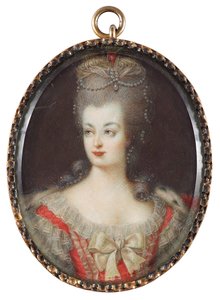 Portrait of Queen Marie Antoinette of France (1755-1793)