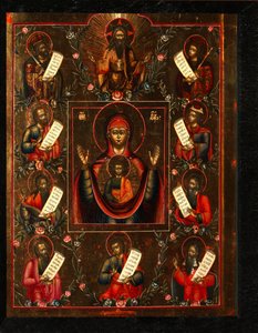 Our Lady of Kursk, Early 19th century by Anonymous Russian icon painter