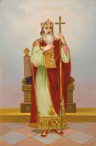 Saint Grand Duke Vladimir Svyatoslavich, Early 20th century by Anonymous Russian icon painter