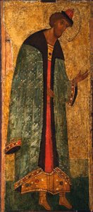 Saint Prince Boris by Anonymous Russian icon painter