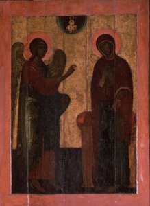 The Annunciation of Ustyug, second half of the 16th century by Anonymous Russian icon painter