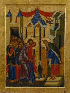 The Presentation in the Temple by Anonymous Russian icon painter