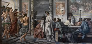 The Banquet of Plato by Anselm Feuerbach