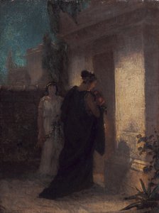 Woman in Mourning (Antigone) by Anselm Feuerbach