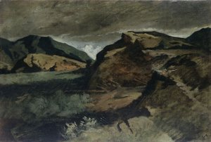 Heroic Landscape by Anselm Feuerbach