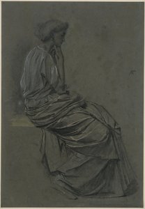 Seated Woman by Anselm Feuerbach