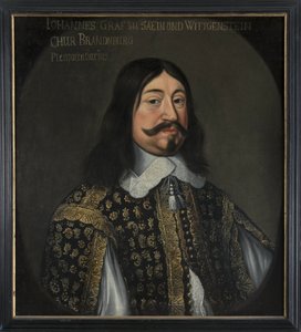 Portrait of John VIII, Count of Sayn-Wittgenstein-Hohenstein by Anselmus van (after) Hulle