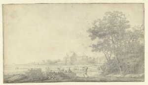 View of Huis ter Nieuburch, Rijswijk, Seen from the East