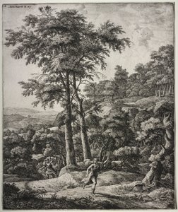 Apollo and Daphne by Anthonie Waterloo