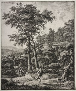 Six Large Upright Landscapes with Scenes from Ovid