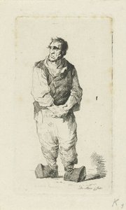Man in Clogs by Anthonie Willem Hendrik Nolthenius de Man