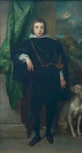 Prince Rupert of the Palatinate with a Dog