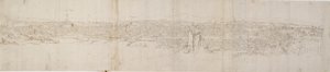 Panoramic View of Rome from Monte Janiculus by Anthonis van den Wyngaerde