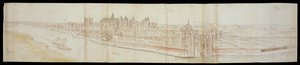 View of Hampton Court Palace from the South, with the River in the Foreground, 1558 by Anthonis van den Wyngaerde